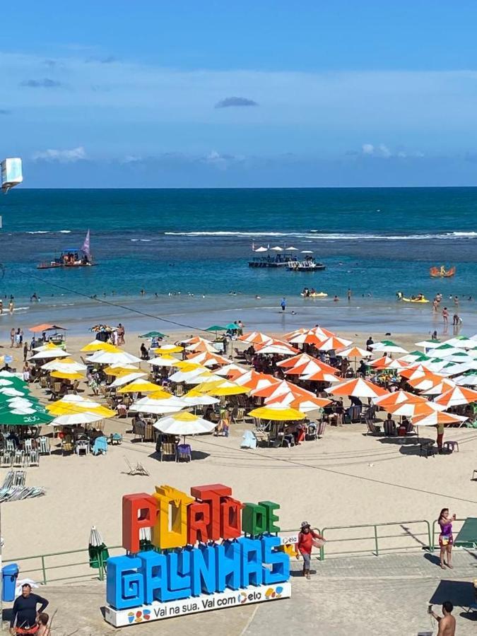 Flat Beira Mar Com Varanda Em