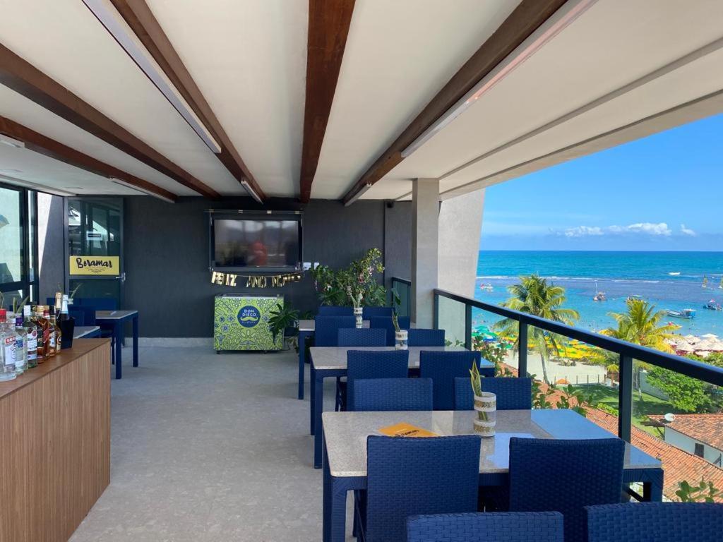 Apartamento Flat Beira Mar Com Varanda Em Pôrto das Galinhas